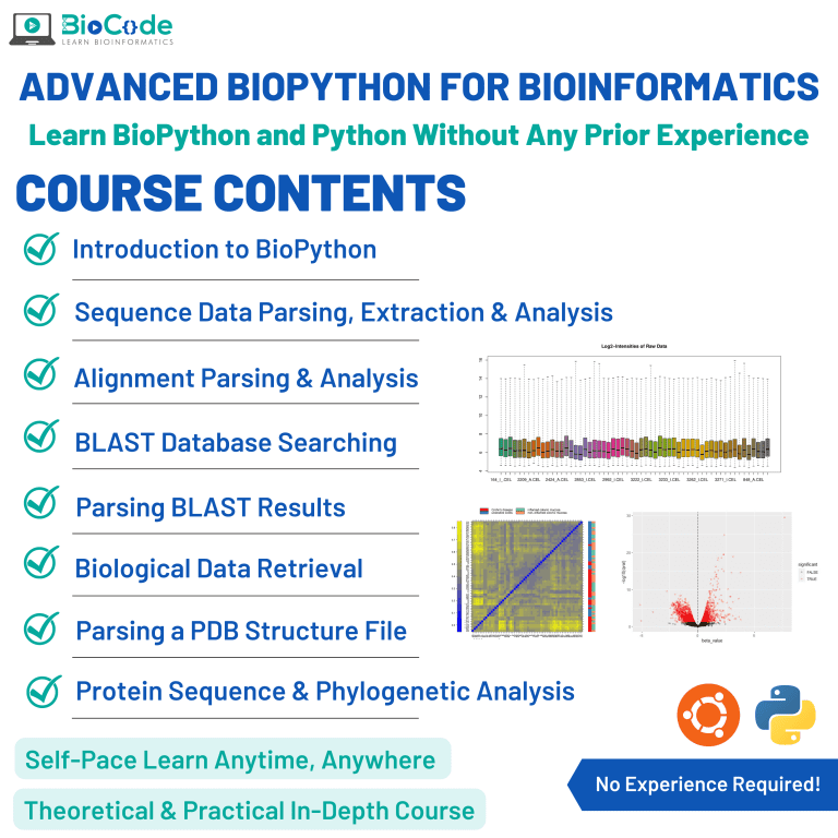 Advanced BioPython for Bioinformatics | BioCode