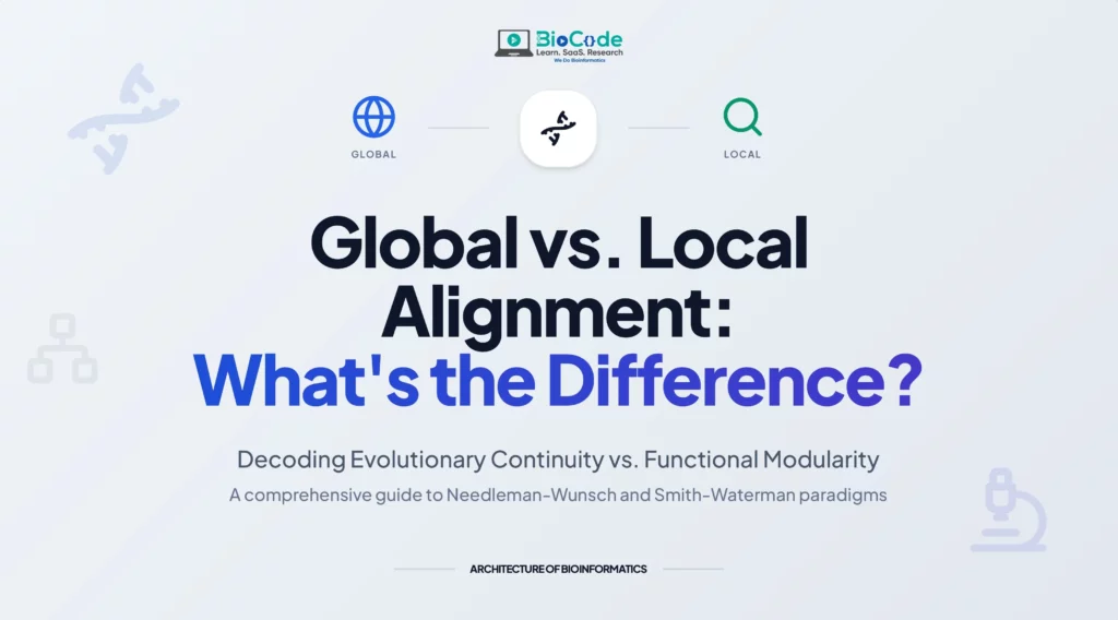 Global vs. Local Alignment: What’s the Difference? – BioCode Learn ...