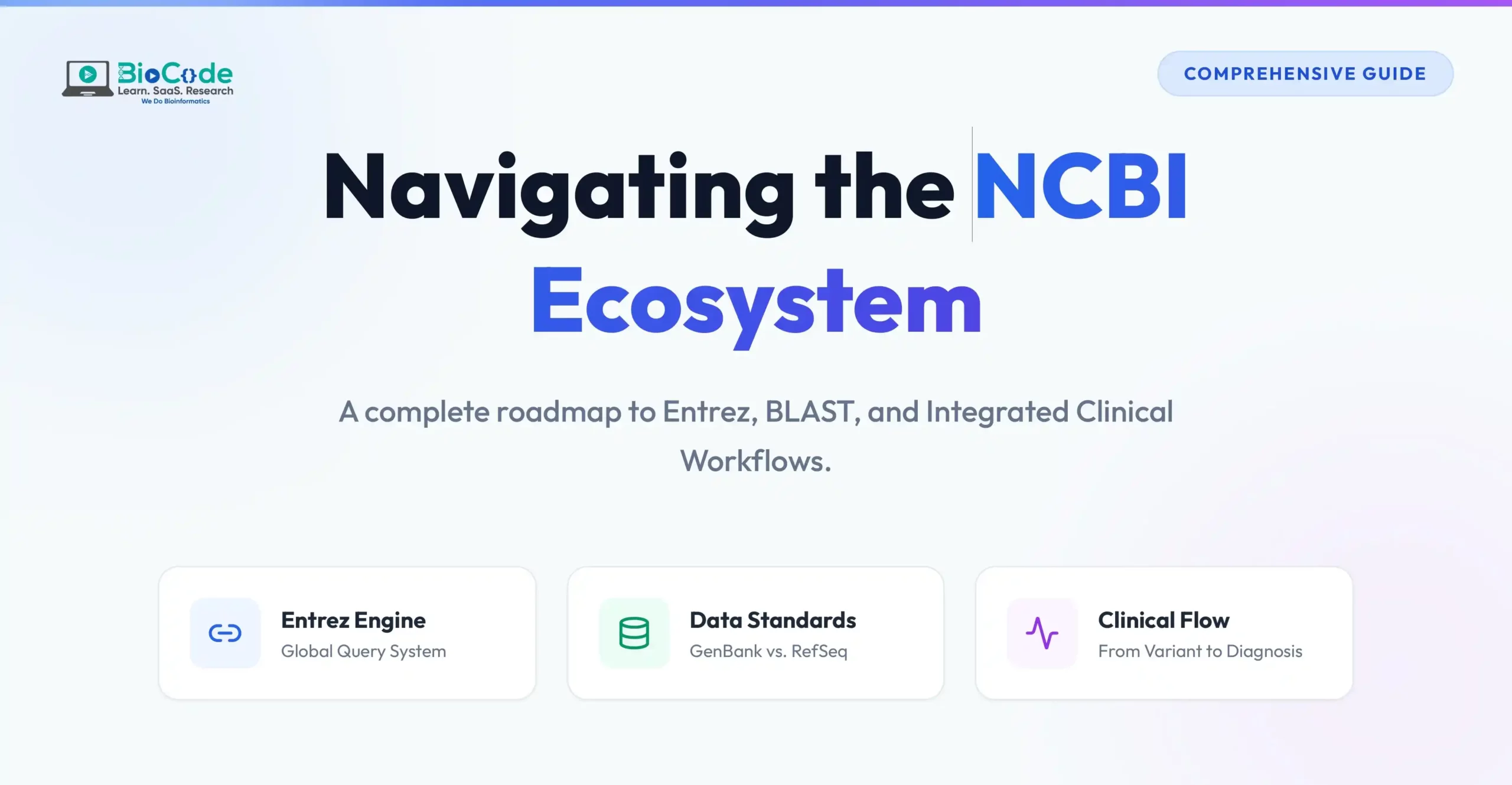 Navigating the NCBI: A User’s Guide