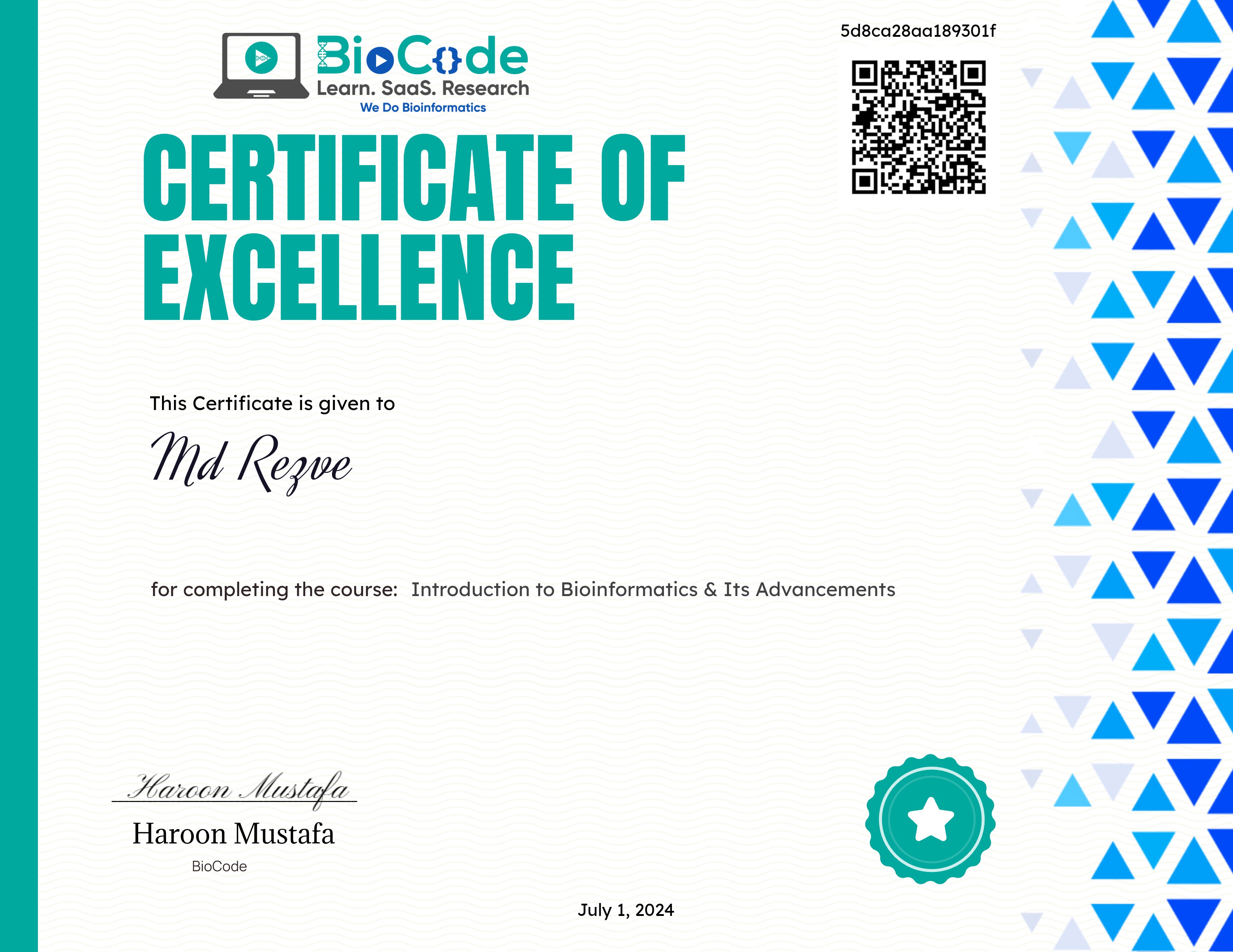 Introduction to Bioinformatics & Its Advancements